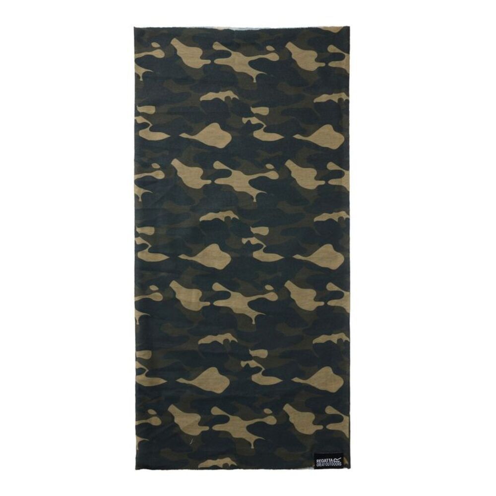 Regatta Childrens/Kids Camo Neck Tube / Dark Khaki